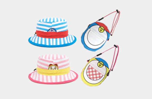 ドラえもん☆BEADYGEM： <br>ぽけぽけHAT（4柄）