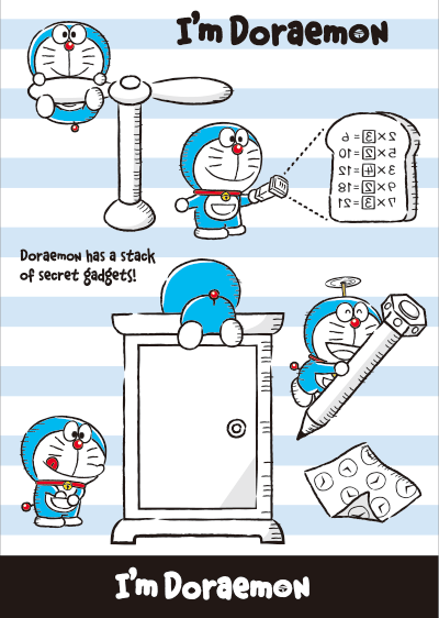 サンリオデザイン 「I’m Doraemon」のNEWシリーズが登場！
